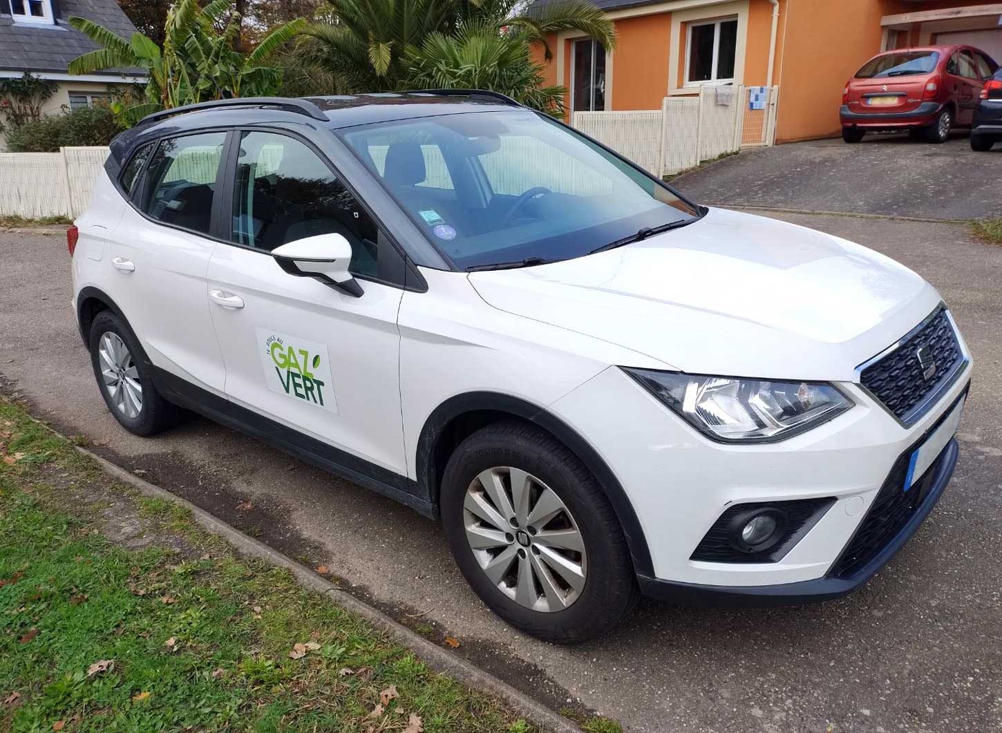 Henry a parcouru plus de 100 000 km avec sa voiture au gaz naturel