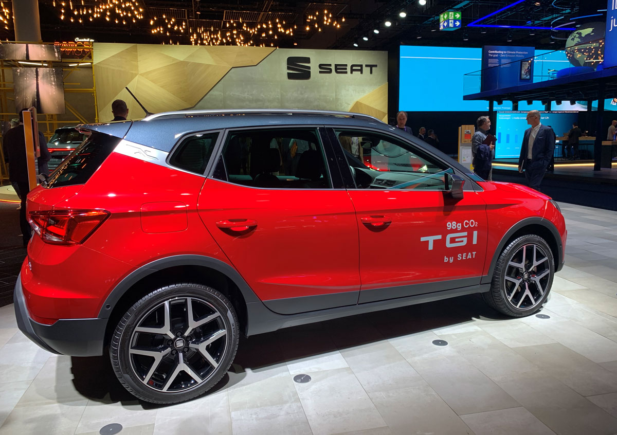 Seat Arona TGI : le SUV au gaz naturel au salon de Francfort