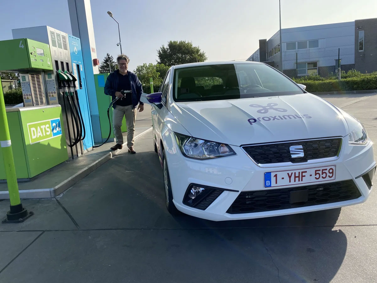 Belgique : 200 Seat Ibiza au GNV pour Proximus