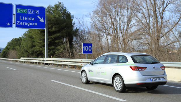De Madrid à Barcelone en voiture GNV – 600 km parcourus pour seulement 20 euros