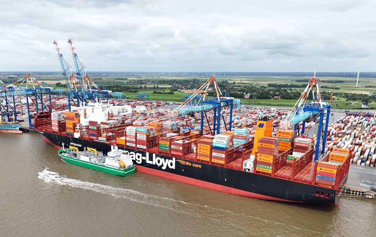 BioGNL : Shell et Hapag-Lloyd signent un accord stratégique
