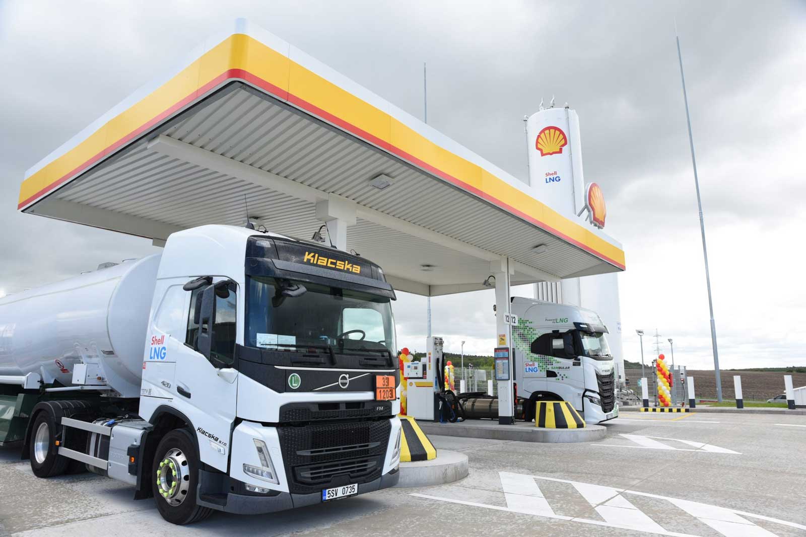 Shell ouvre sa première station GNL en République tchèque