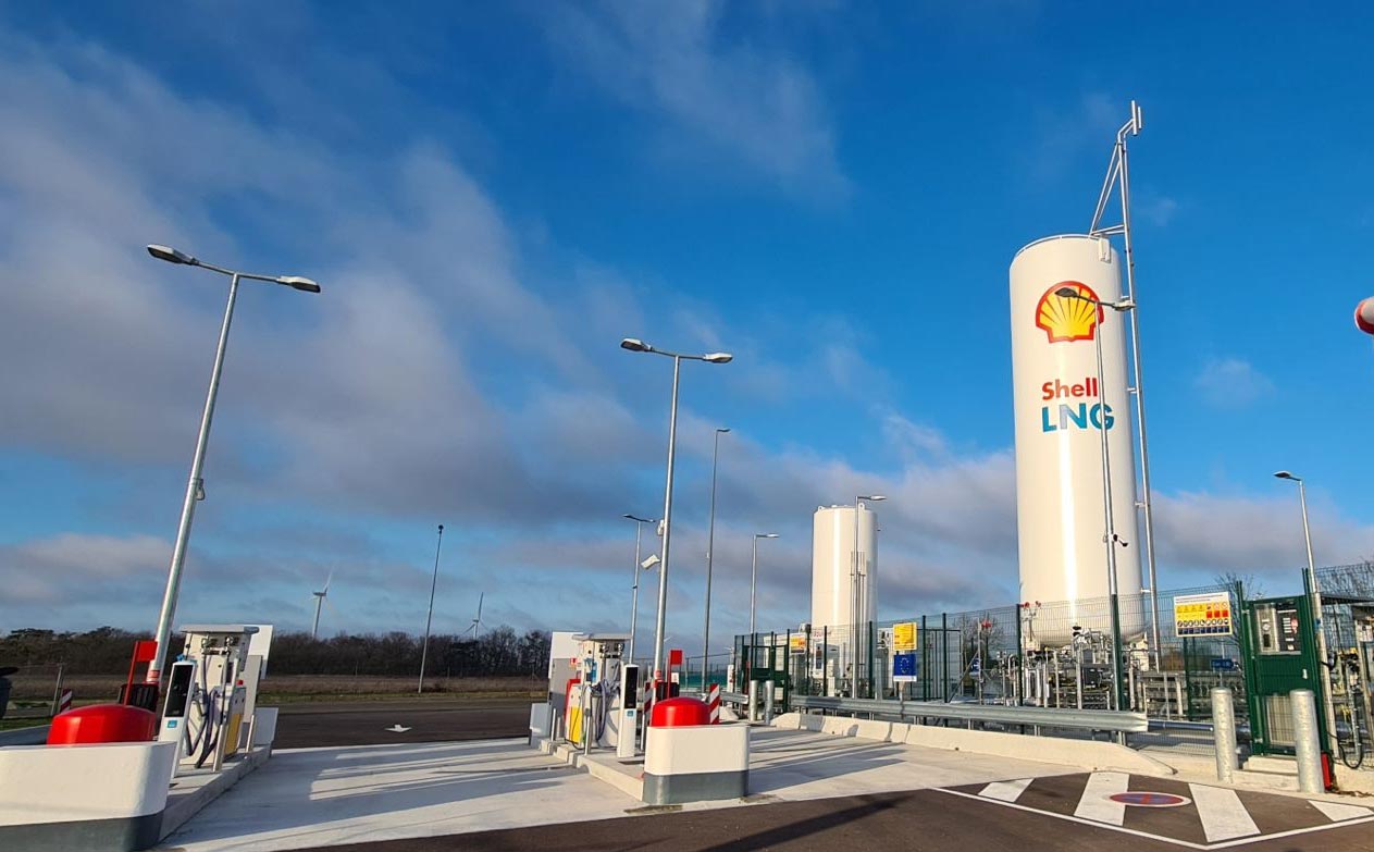 Shell ouvre sa seconde station GNL en France sur l'autoroute A10