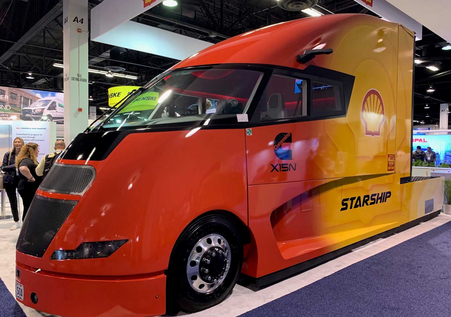 Shell Starship 3.0 : le camion du futur roulera au biogaz