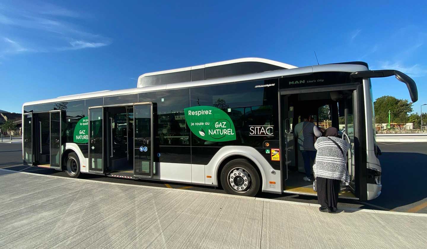 L'Agglo de Châlons expérimente le bus au gaz