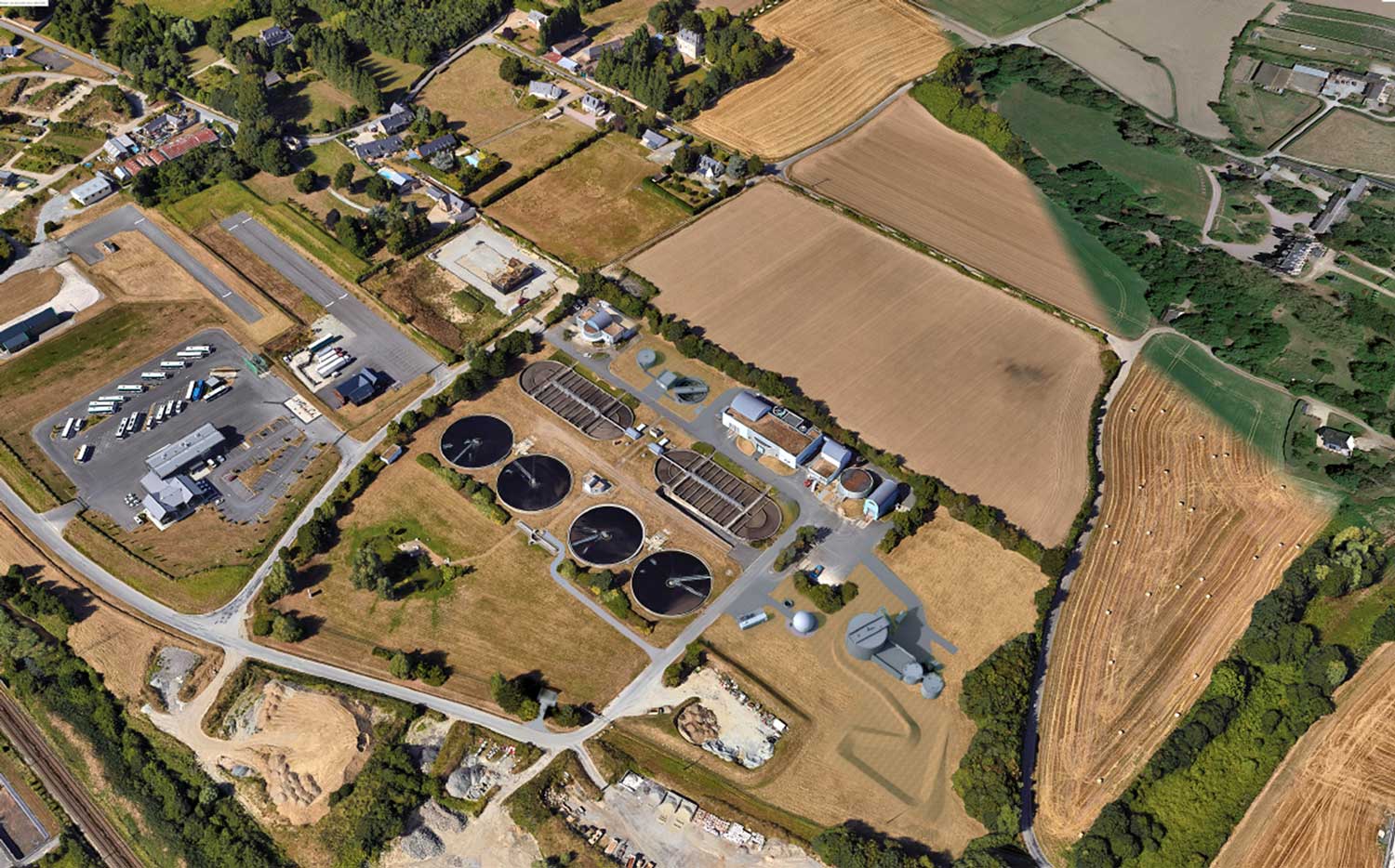 Un site de méthanisation et deux stations bioGNV pour Saint-Malo Agglomération