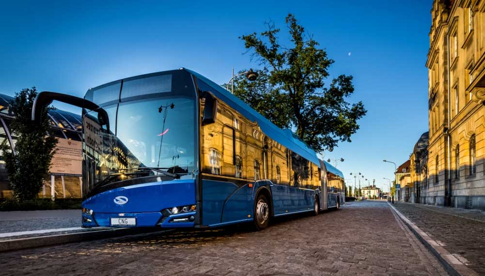 Solaris va livrer 54 bus au gaz naturel à Varsovie