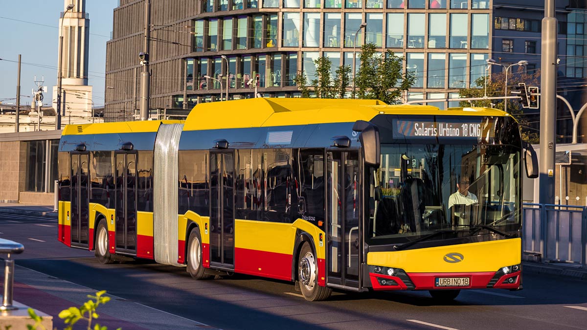 70 nouveaux bus au gaz naturel pour Varsovie