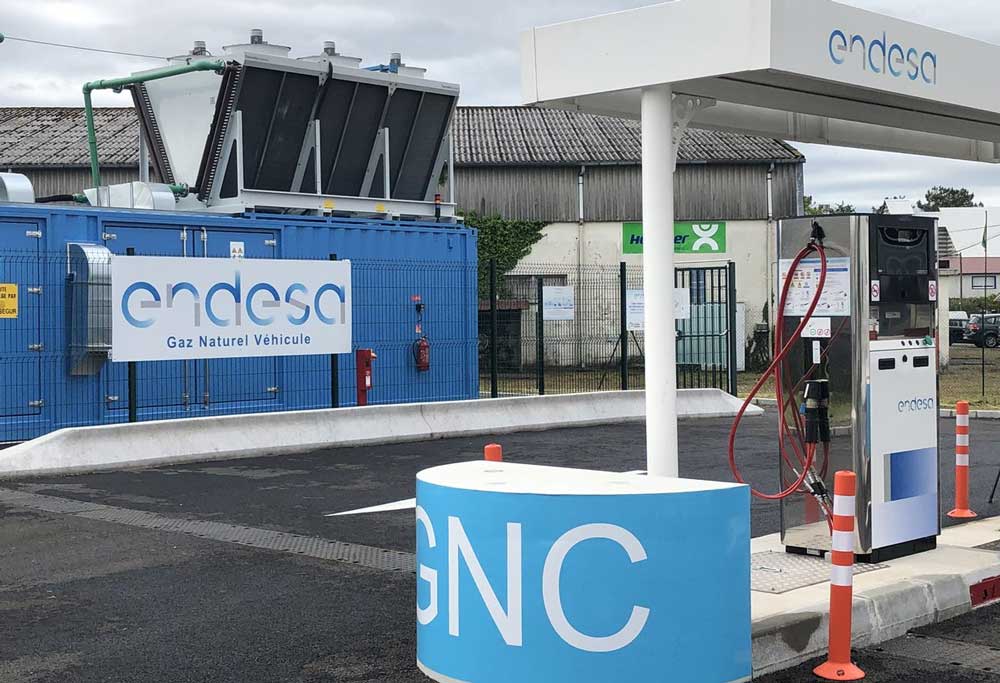 Endesa inaugure une première station 100 % bioGNV dans les Landes