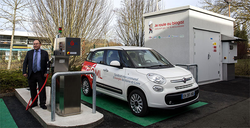 Le SIEML inaugure une station bioGNV mutualisée