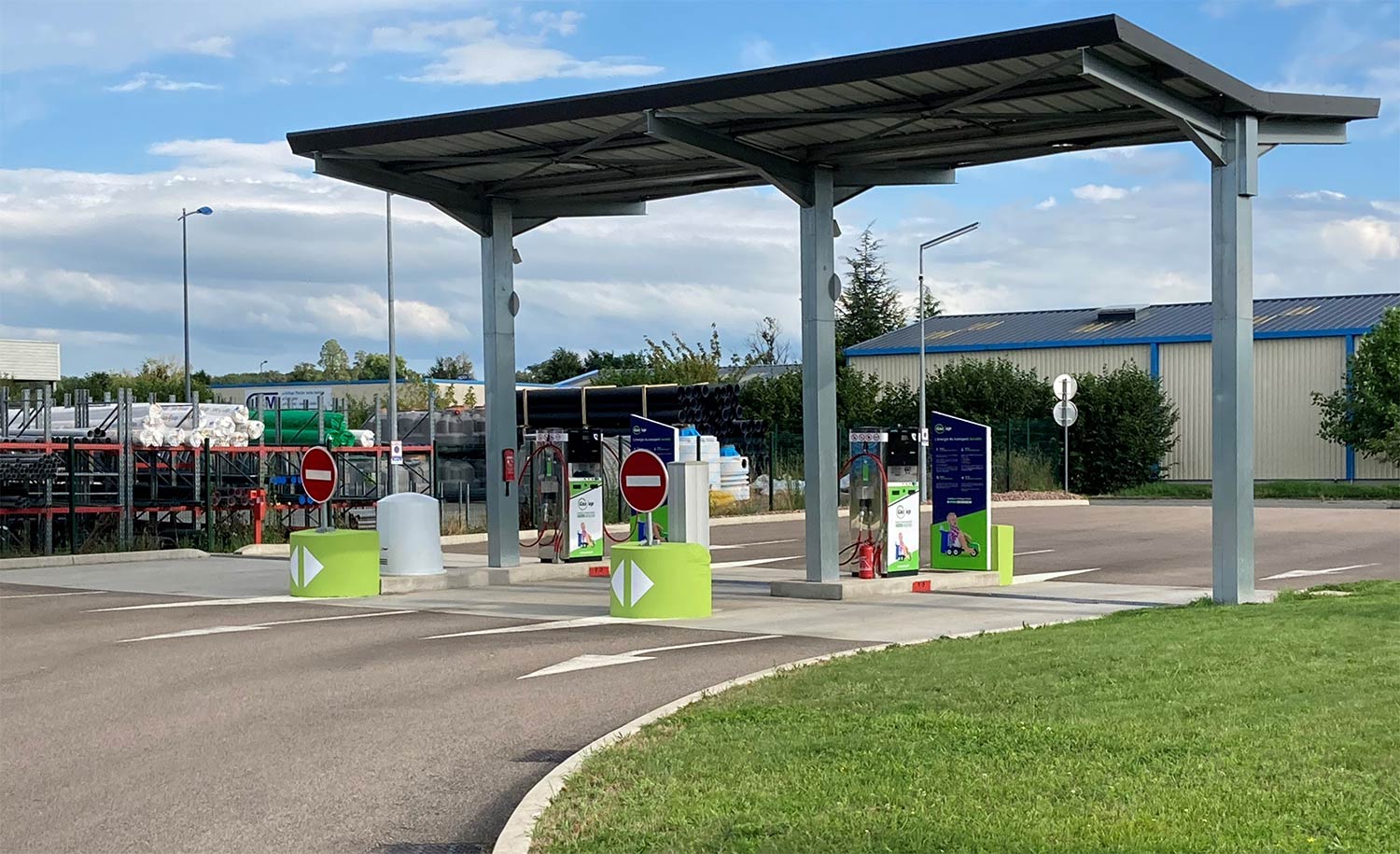 Gaz'Up ouvre une nouvelle station GNV en Saône-et-Loire