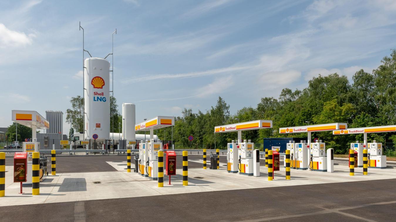 Shell ouvre sa première station GNL en Belgique