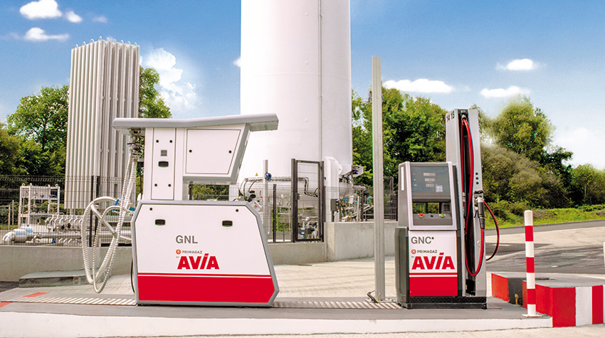 La première station GNV sur réseau autoroutier ouvre ses portes à Beaune-les-Mines