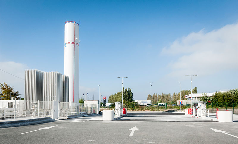 Auchan inaugure une station GNLC à Lesquin