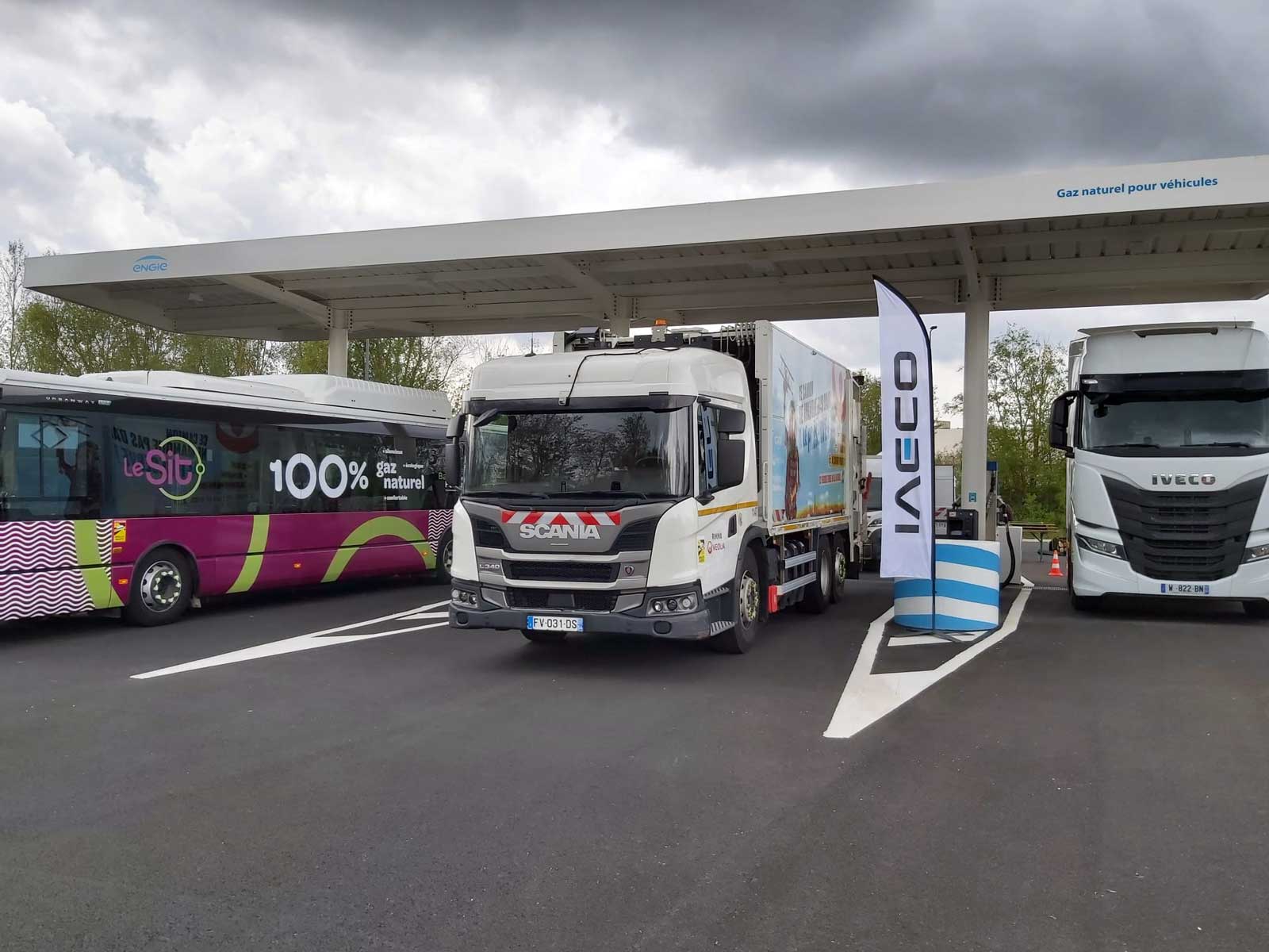 Grand Est : ENGIE Solutions inaugure la station GNV de Champigneulles