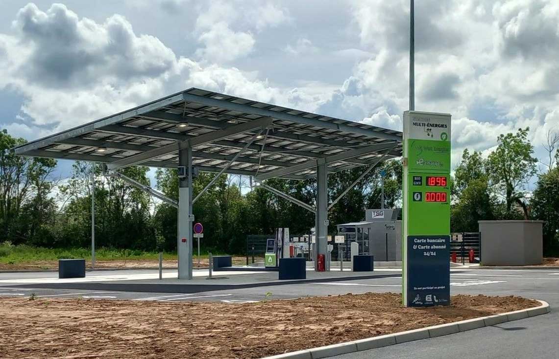 Avec TSG France et IMING, le SDEM inaugure la première station GNV de La Manche