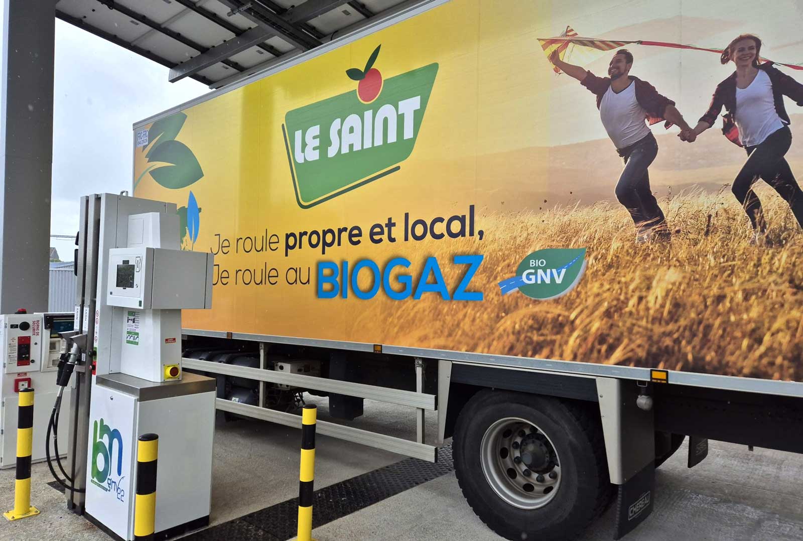 Bretagne : une nouvelle station GNV pour les Côtes d'Armor