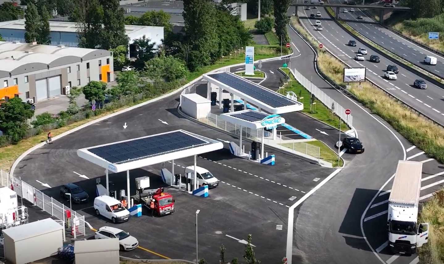 ENGIE inaugure la nouvelle station multi-énergies de Dardilly, aux portes de Lyon