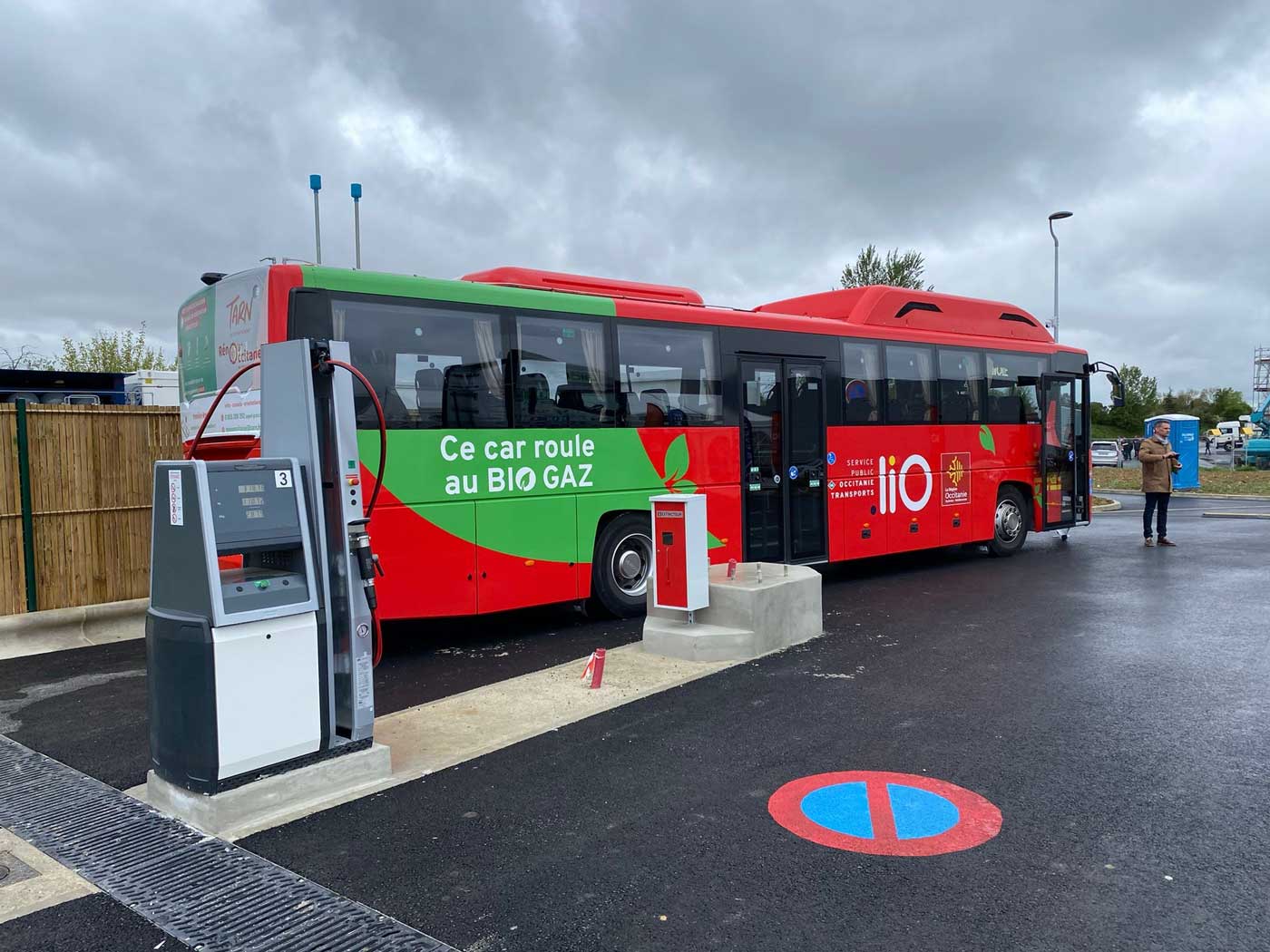 Dans le Tarn, SEVEN inaugure la station GNV de Saint-Sulpice