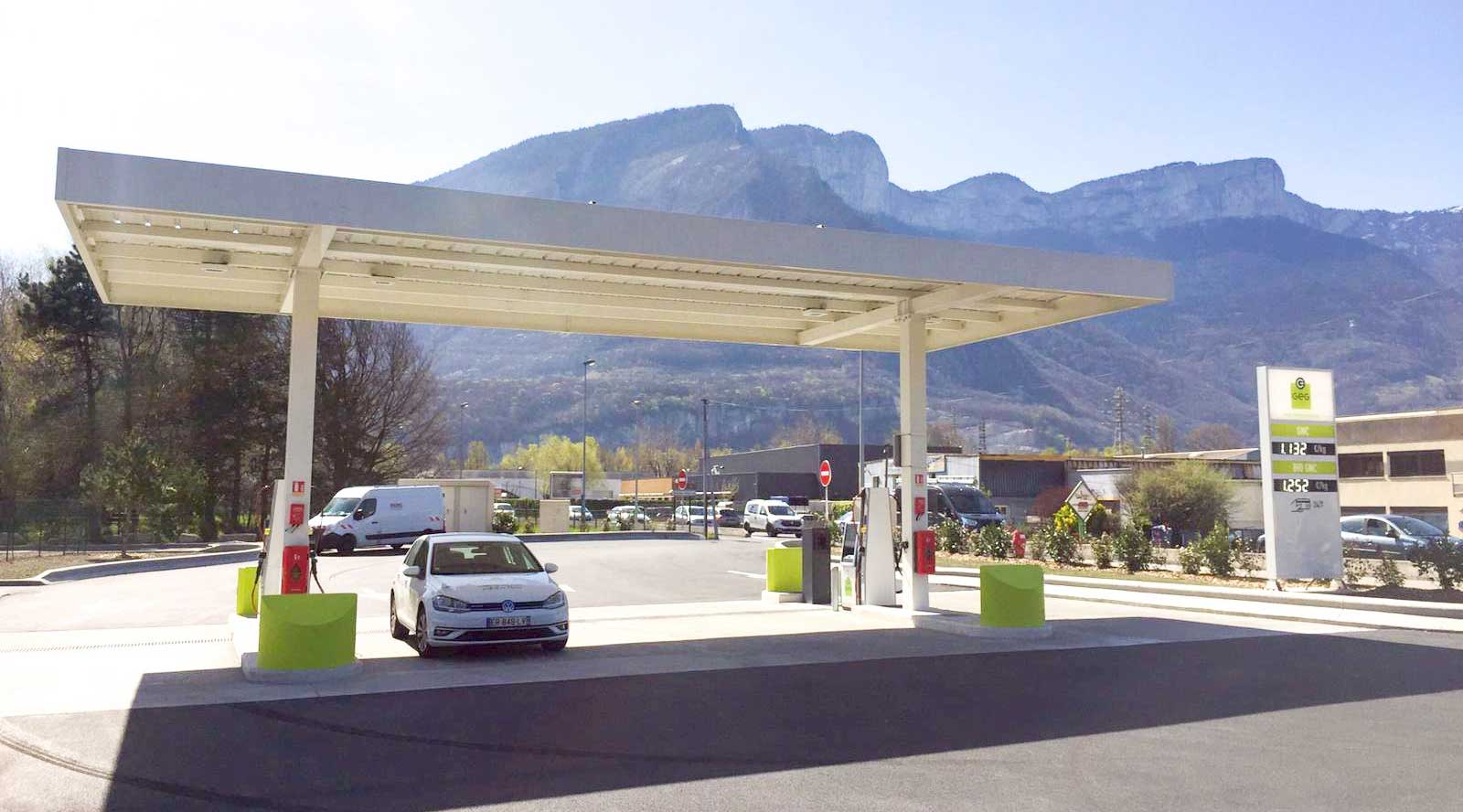 Grenoble : GEG ouvre la station GNV de Saint-Egrève