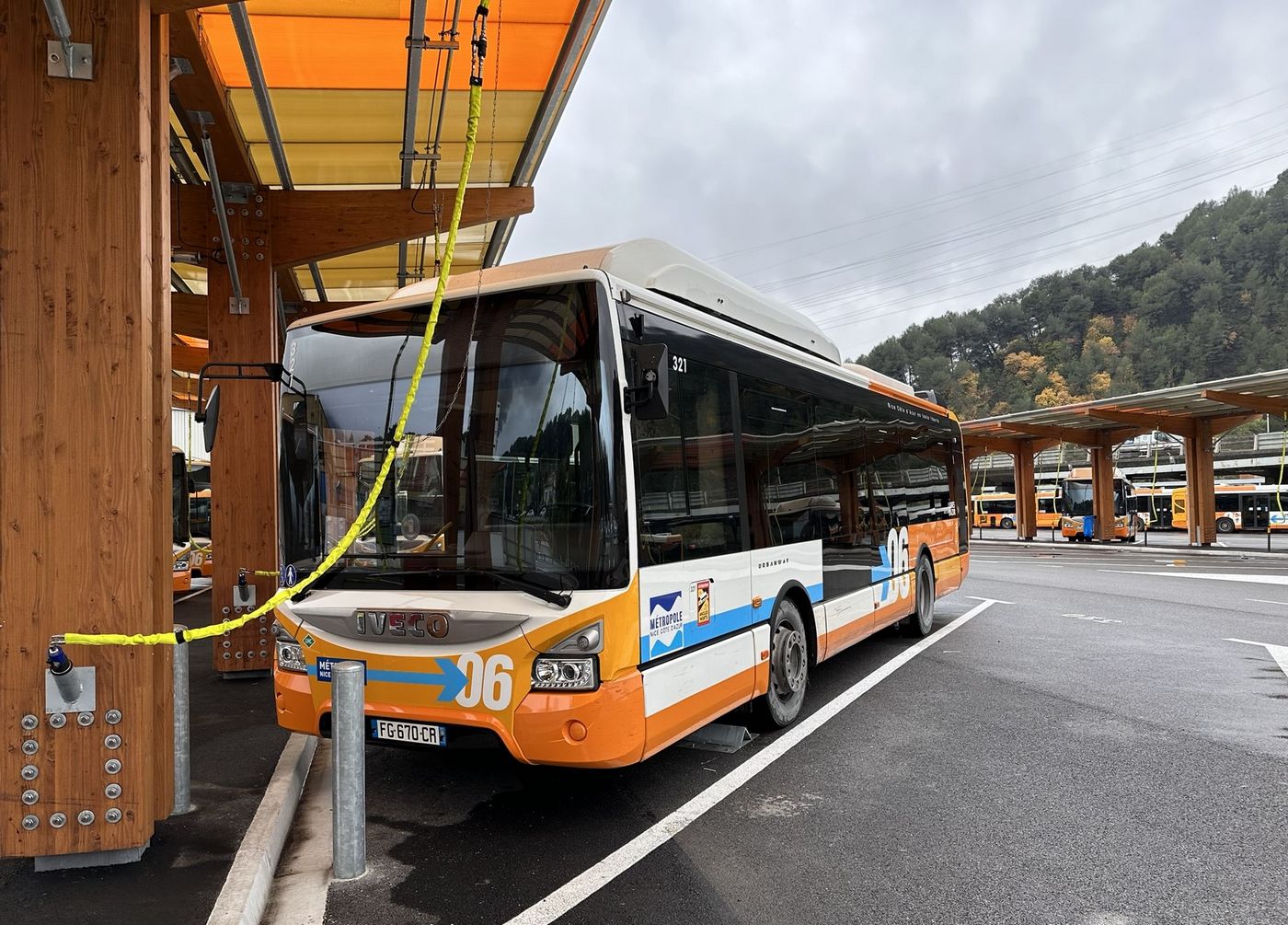 Nice Métropole : une nouvelle station biogaz pour alimenter les bus 