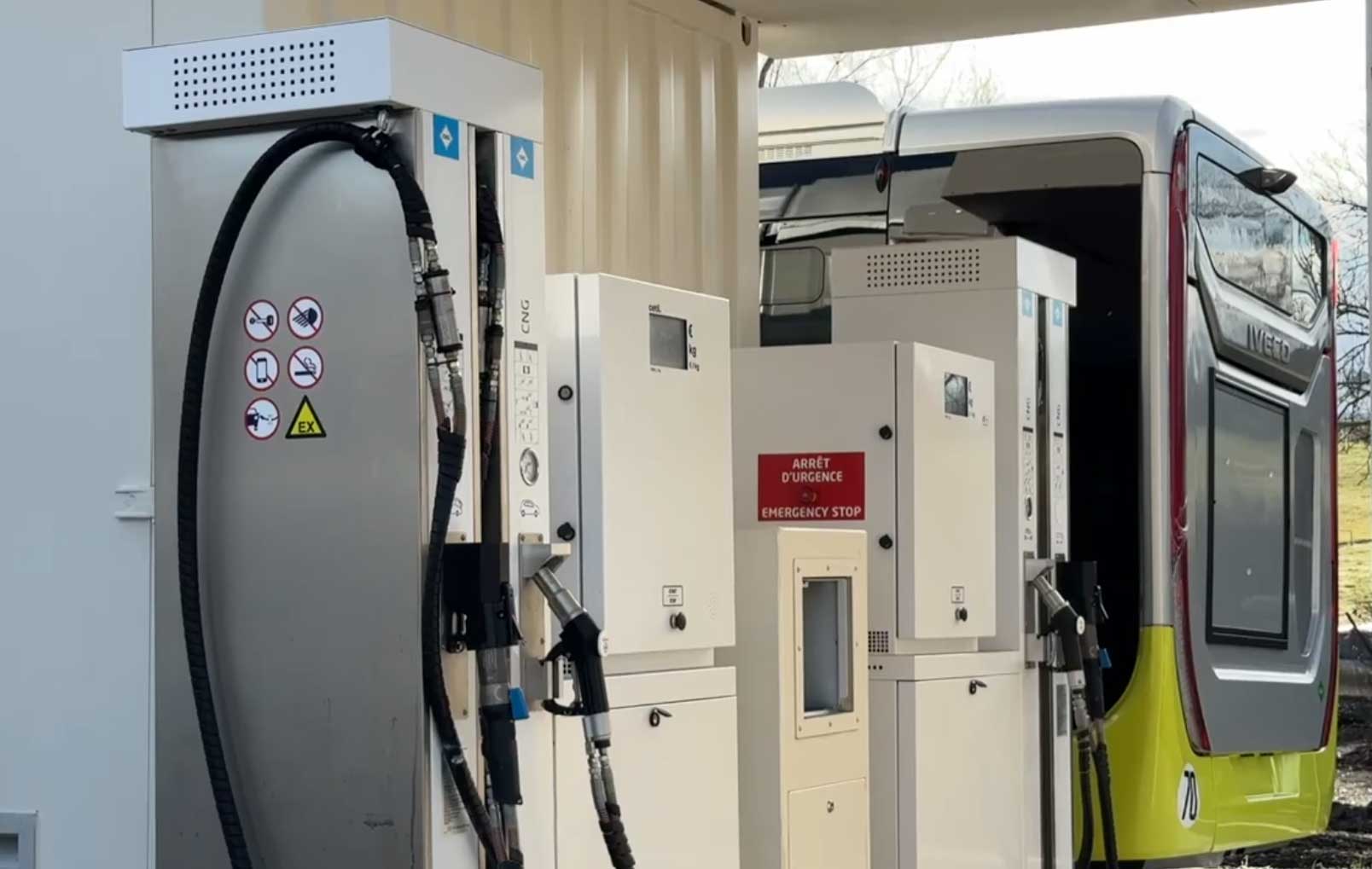 Saint-Etienne M&eacute;tropole renforce son r&eacute;seau BioGNV avec une nouvelle station &agrave; Roche-la-Moli&egrave;re