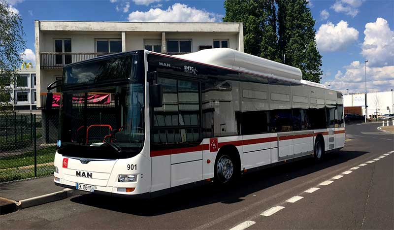 Clermont-Ferrand : la T2C reçoit ses nouveaux bus au gaz