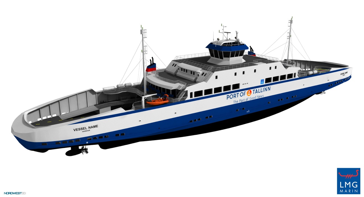 Estonie – Le Port de Tallin passe commande de 4 ferries au gaz naturel liquéfié