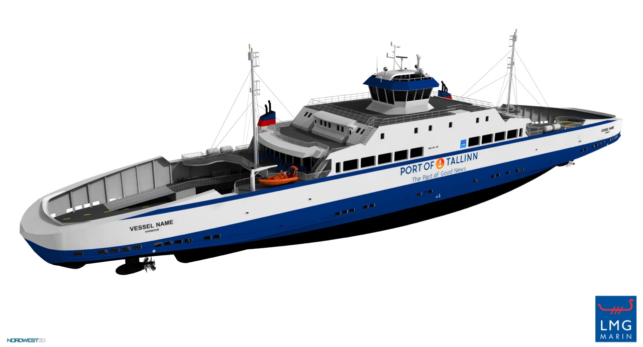 Estonie – Le Port de Tallin passe commande de 4 ferries au gaz naturel liqufi