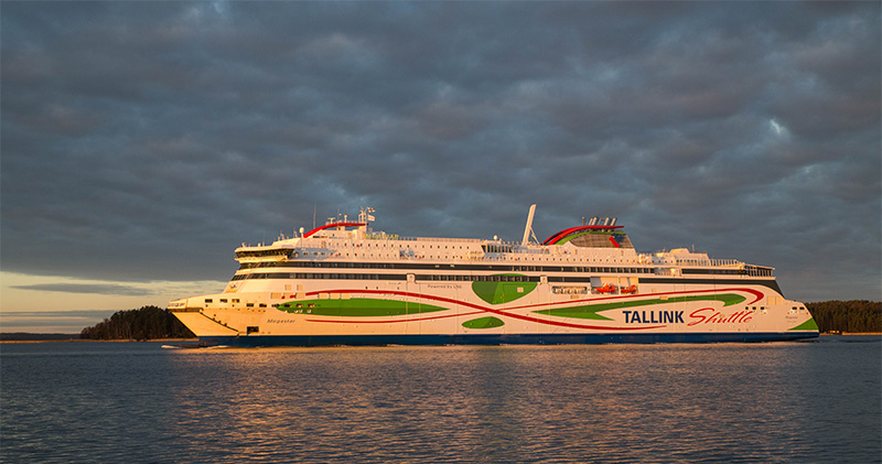 Le navire GNL Megastar livré à Tallink