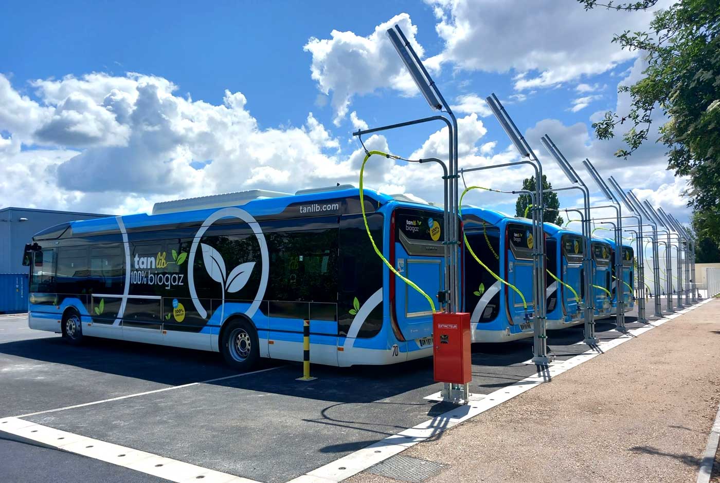 Bus BioGNV : la première station de Niort Agglo entre en fonction
