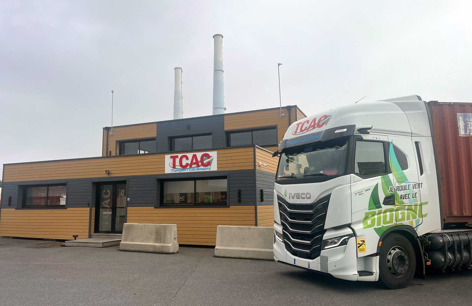 Au Havre, TCAC mise sur le BioGNC pour verdir ses opérations portuaires