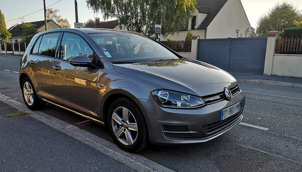 Il roule depuis 1 an au GNV avec une Volkswagen Golf TGI