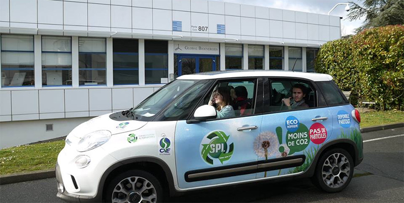 Un tour de France en voiture GPL pour 8 étudiants