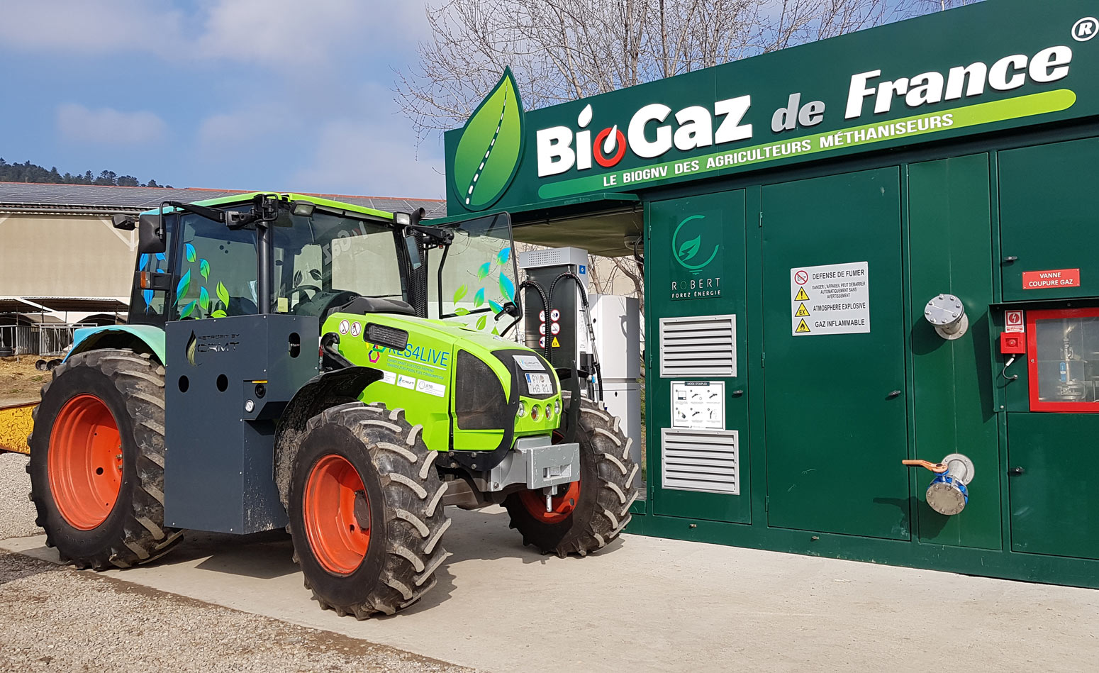 BioGNV agricole : des aides financières de l'ADEME pour les stations