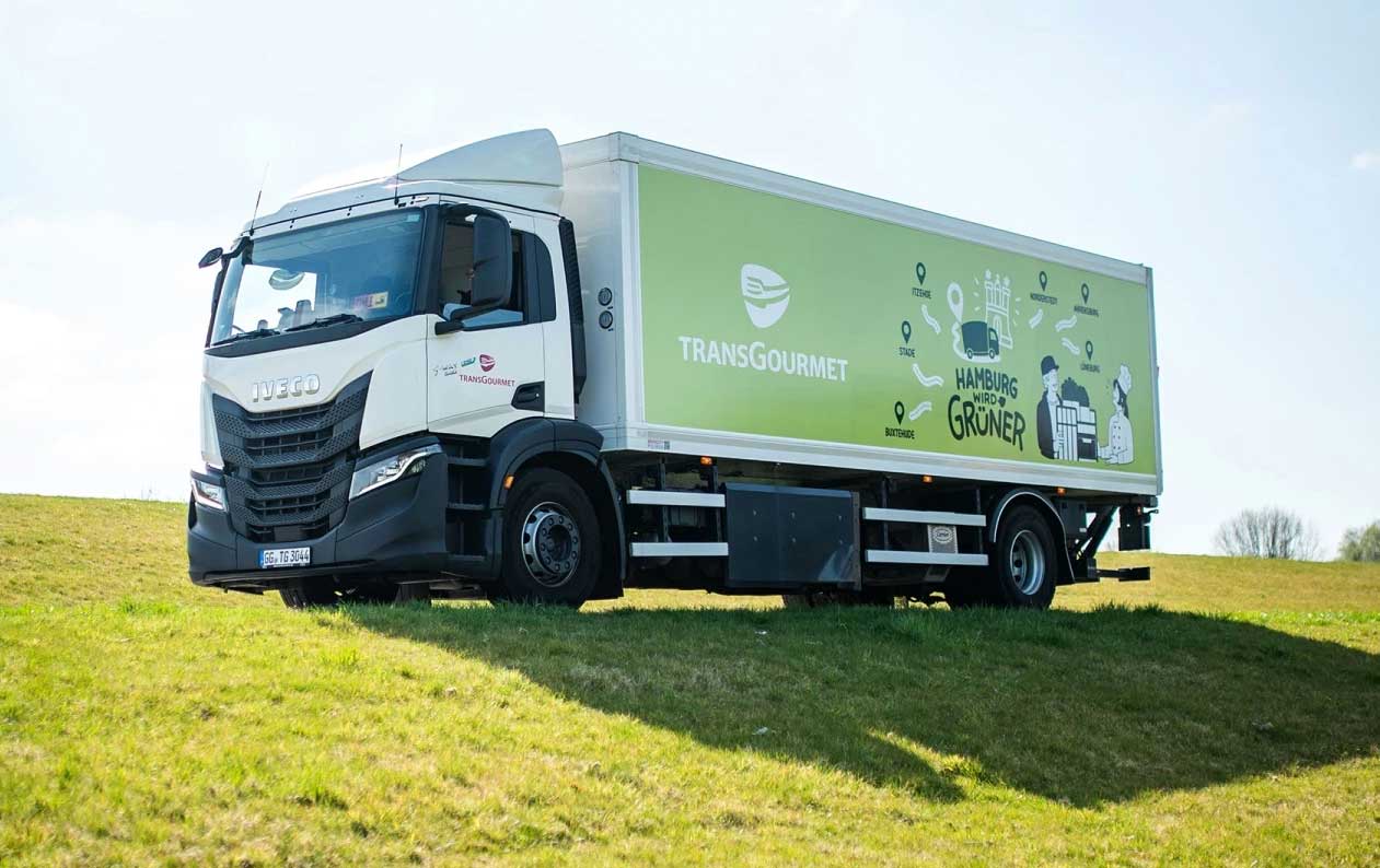 A Hambourg, Transgourmet mise sur le biométhane pour une logistique plus verte
