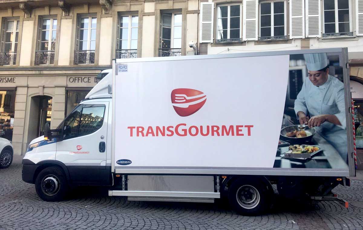 Transgourmet pionnier de la logistique GNV à Strasbourg