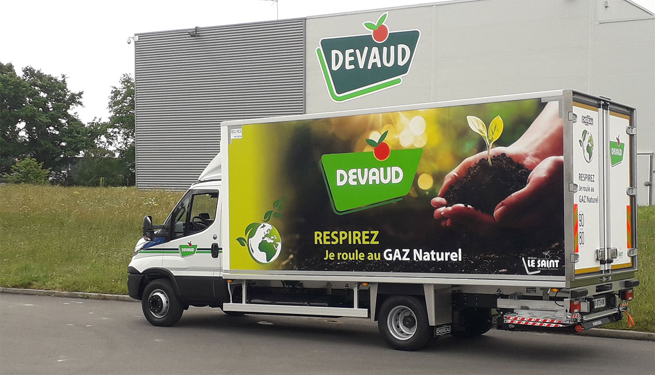 Devaud, Réseau Le Saint  : « Il n'y a plus de raison d'investir autrement que dans le GNV »