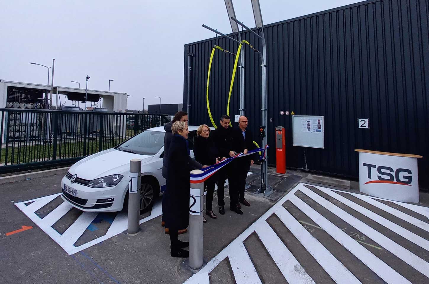 Avec TSG, GRDF inaugure une nouvelle station GNV à Bezannes
