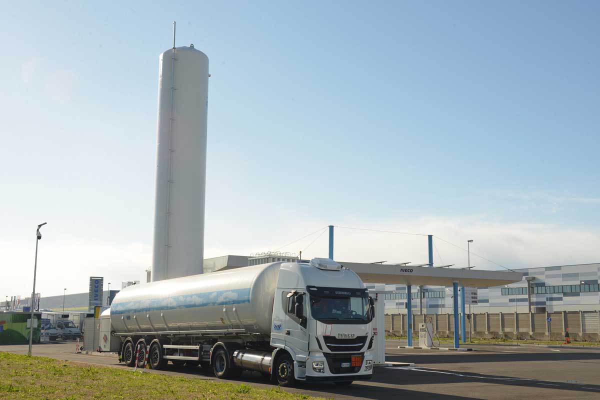 Italie : du bioGNL pour la station ENGIE de Turin