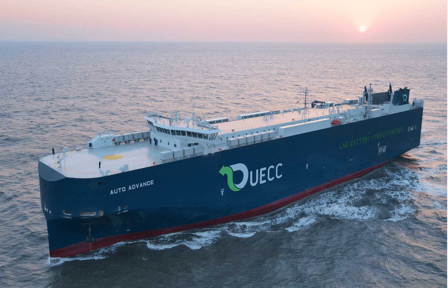 Maritime : UECC a réduit drastiquement ses émissions de CO2 grâce au bioGNL