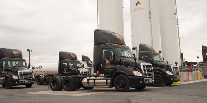 UPS agrandit sa flotte de camions GNL