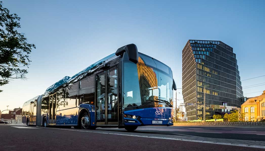 Solaris va livrer des bus articulés au GNV à la RATP