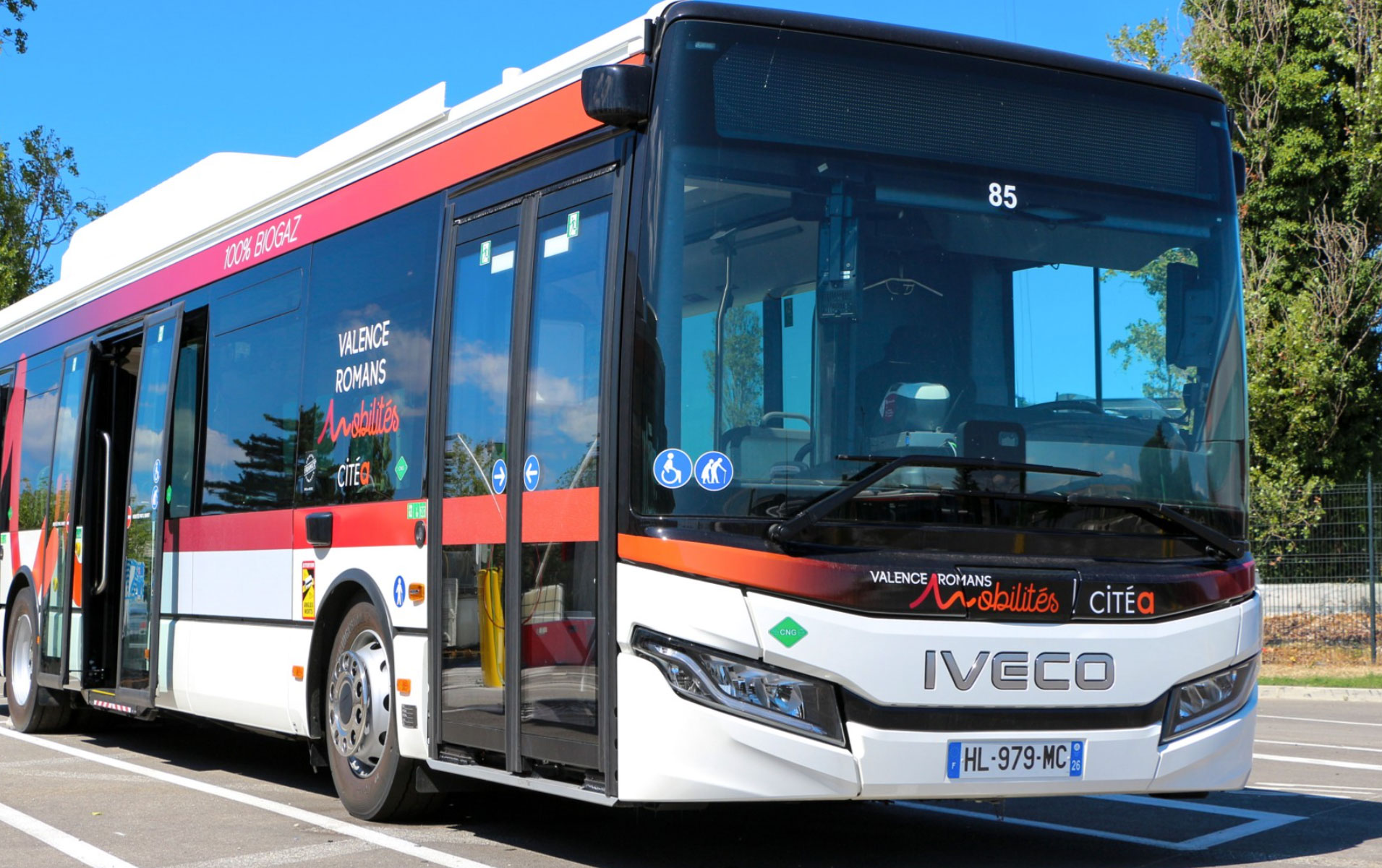 A Valence, dix nouveaux bus bioGNV pour le réseau Citéa