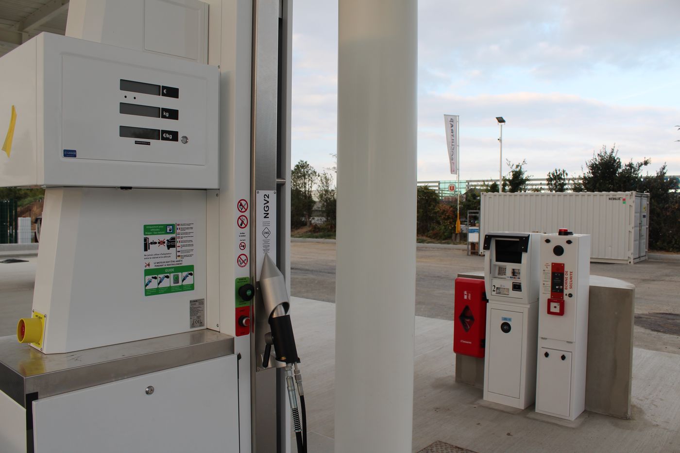 Vendée : Première visite à la future station GNV de La Roche-sur-Yon