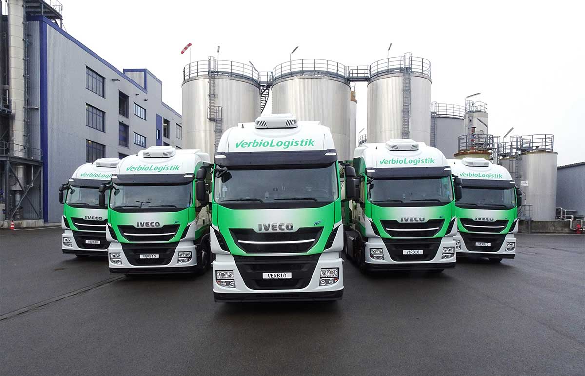 Le 1000ème Iveco Stralis NP livré roule au biométhane