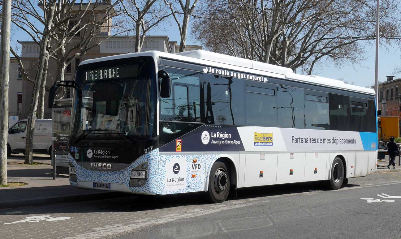 En Région Auvergne-Rhône-Alpes, VFD élargit sa flotte d'autocars GNV