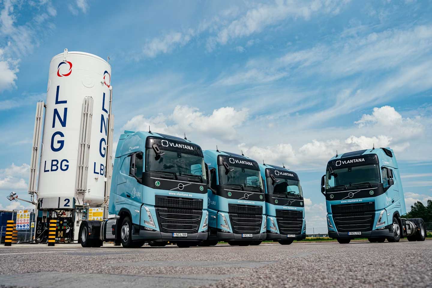 En Lituanie, Vlantana mise sur les camions GNL
