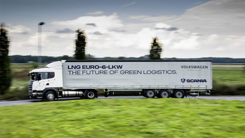 Allemagne : Scania va fournir 100 camions GNL à Volkswagen