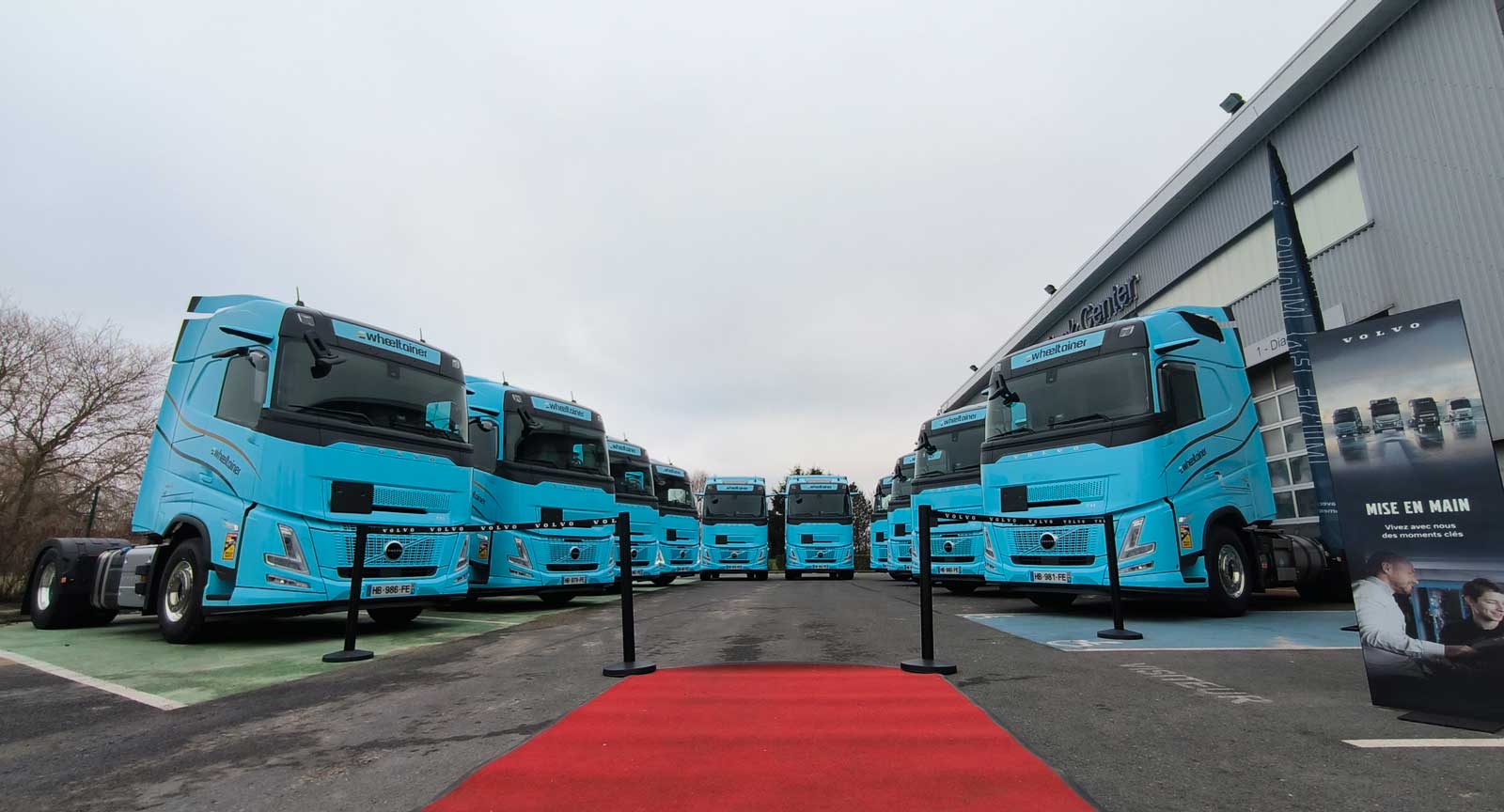 Wheeltainer déploie 50 camions Volvo FH Aero GNL pour verdir sa flotte